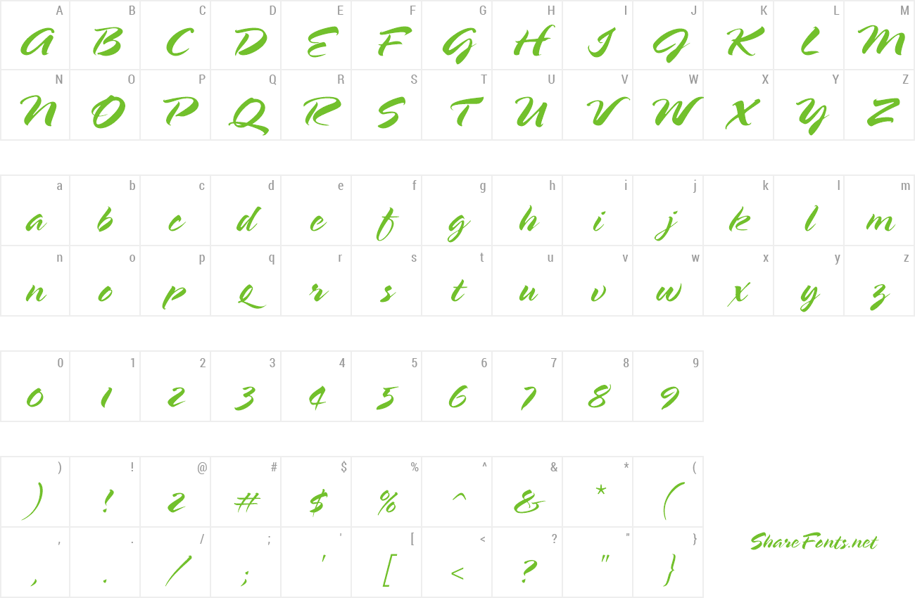 Font Spring LP Std preview