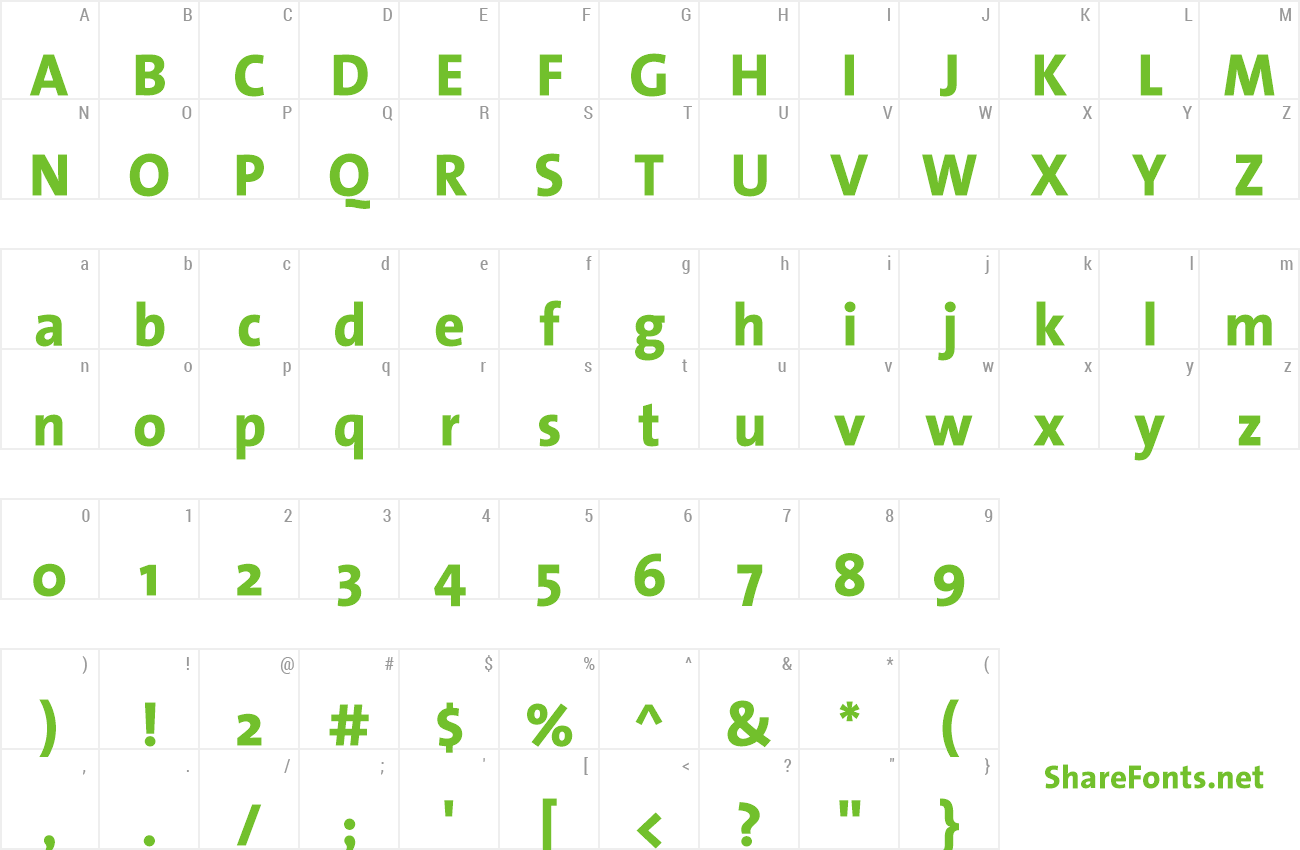 Font The Sans Extra Bold- preview