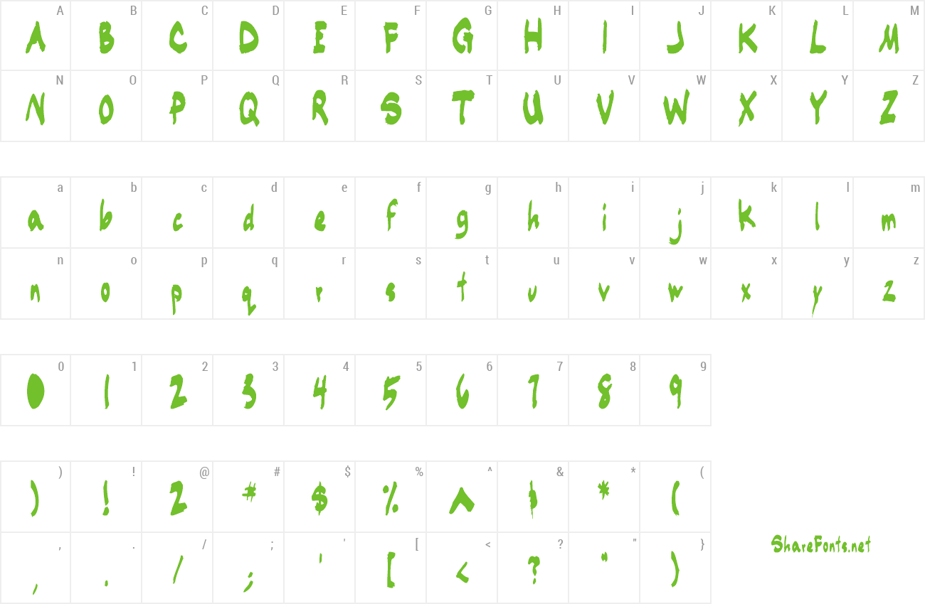 Font TimbukMarker preview