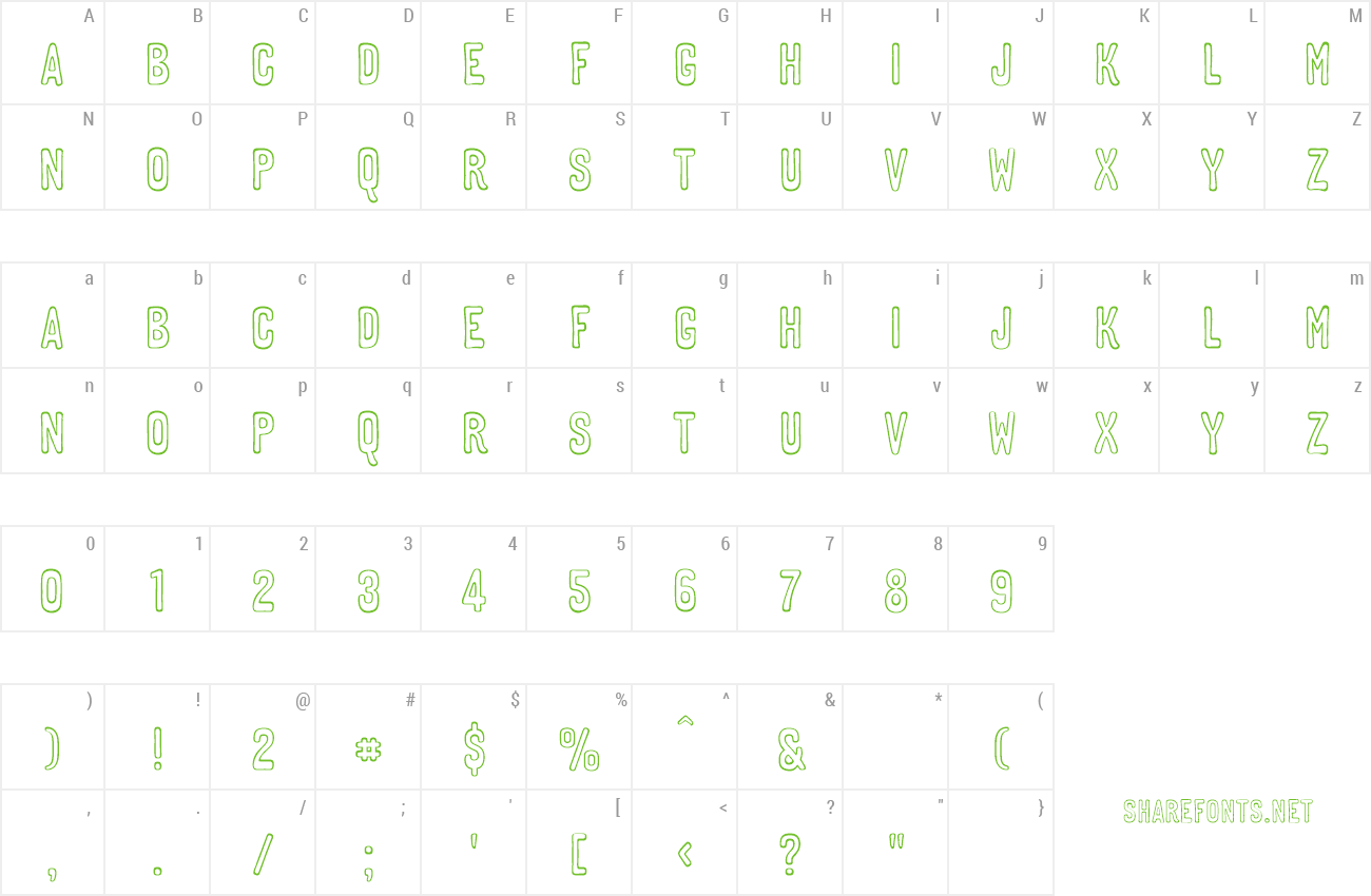 Font TLMoulinRouge preview