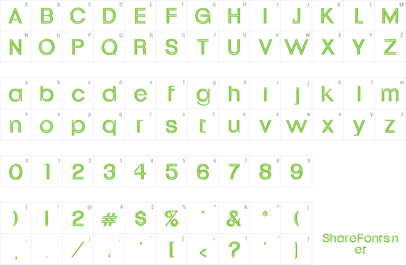 Font Tolumht preview