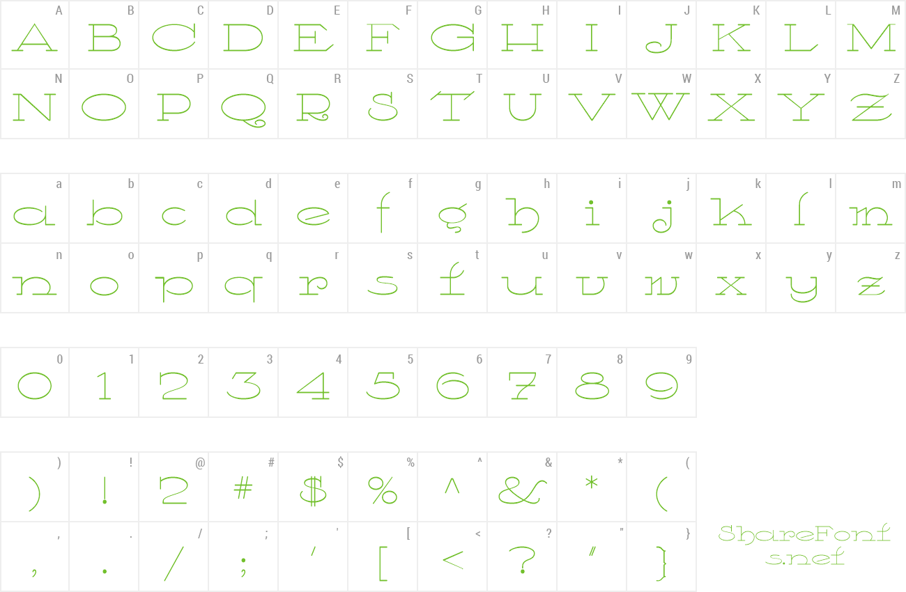 Font TootSweetBistroNF preview