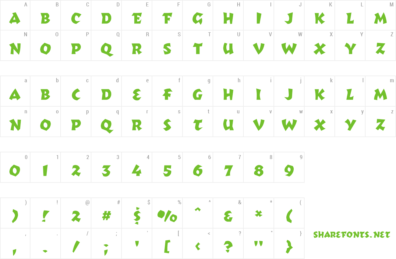 Font Totally preview