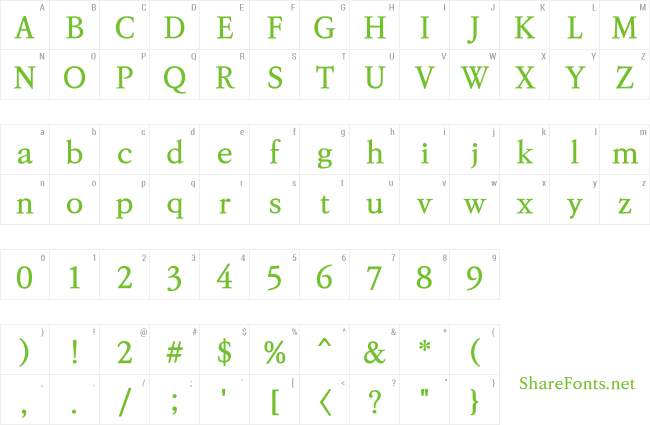 free batang font