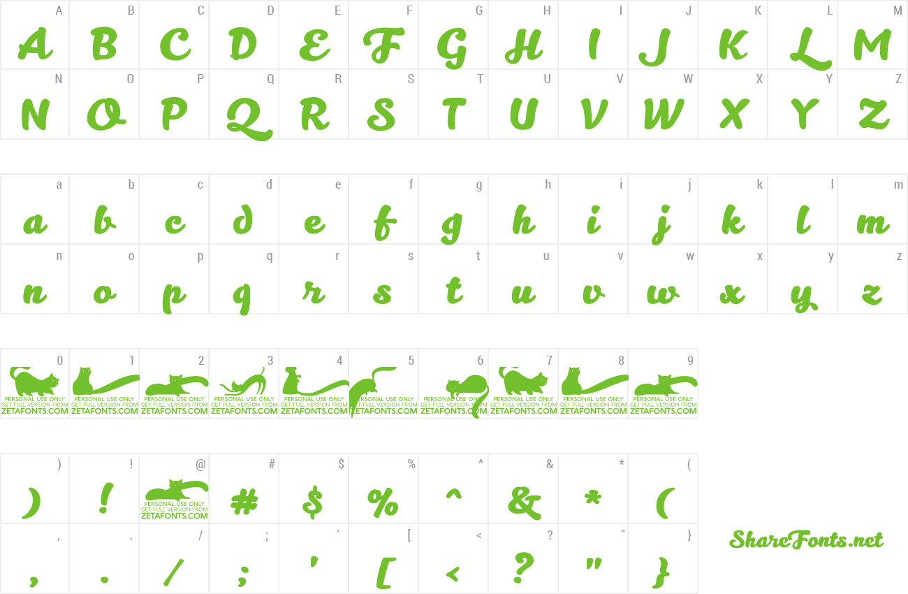 free swash font