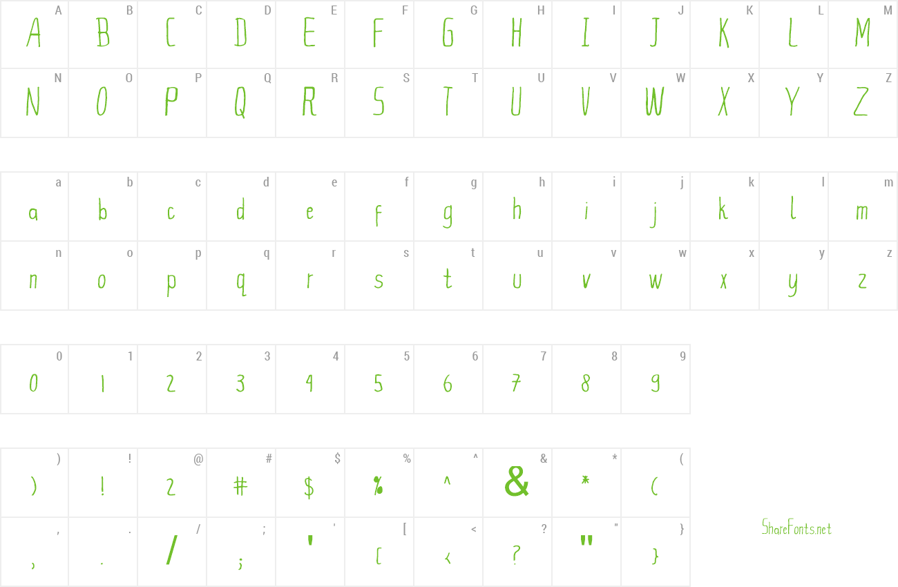 Font Eternal Future preview