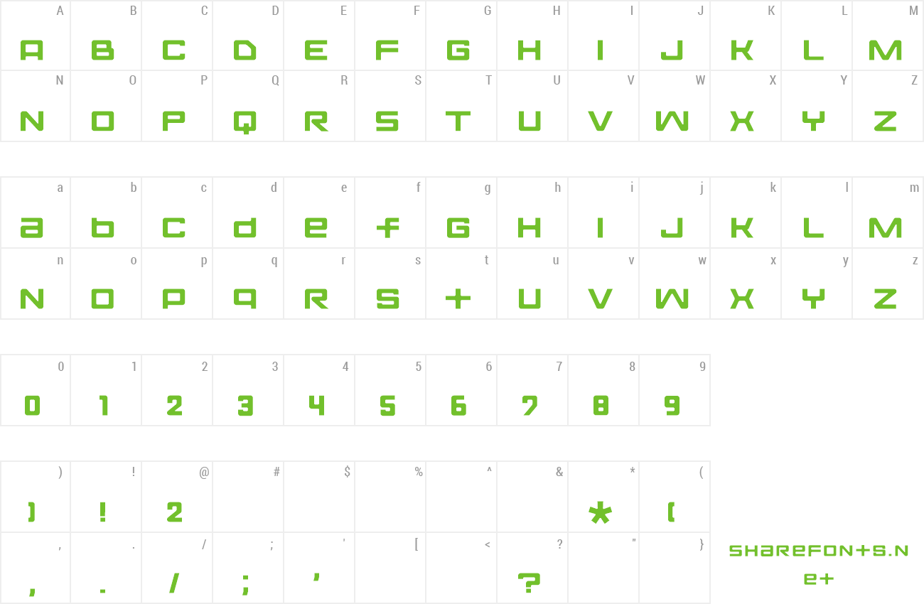 Font Fontopo Solid preview