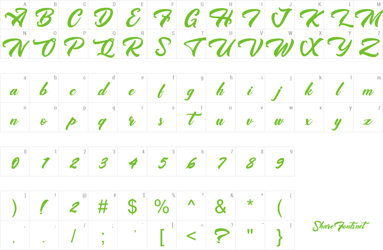 Font Westtgonia Barneh preview