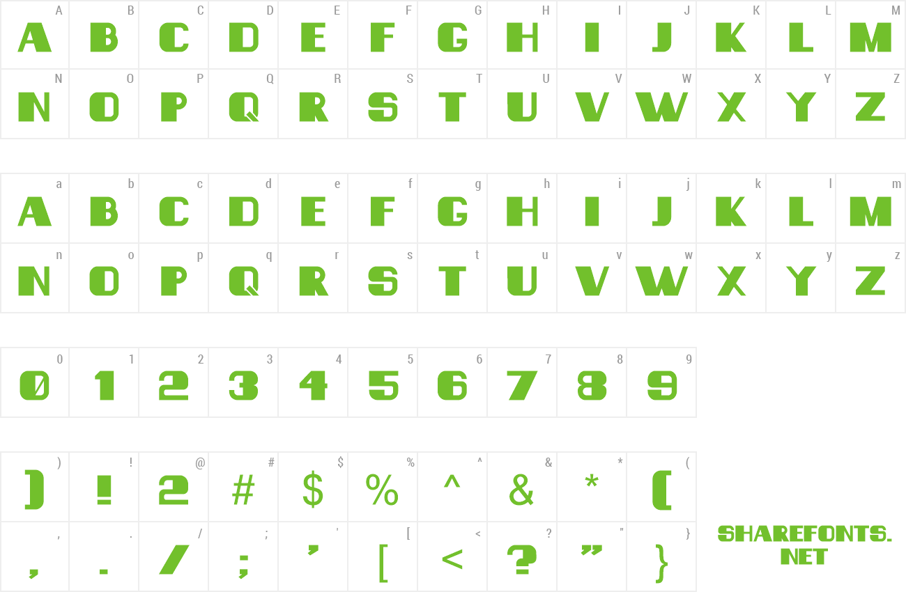 Font Consequences preview