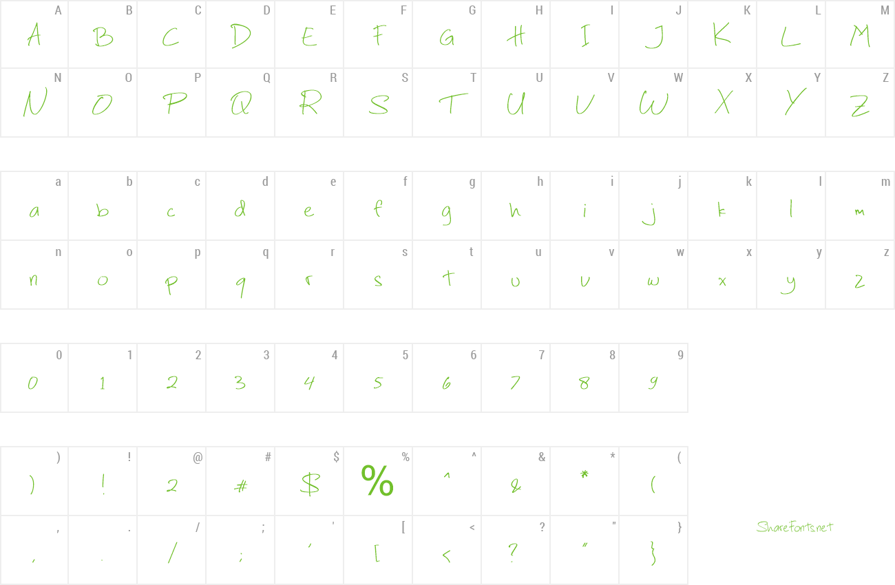 Font Tanpa Kata preview