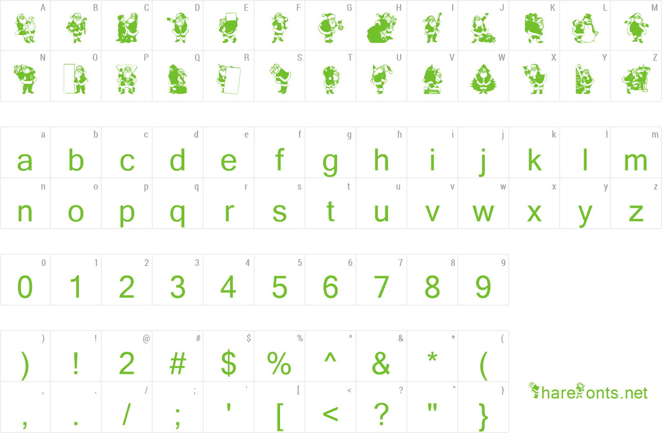 Font RYP Snata 1 preview