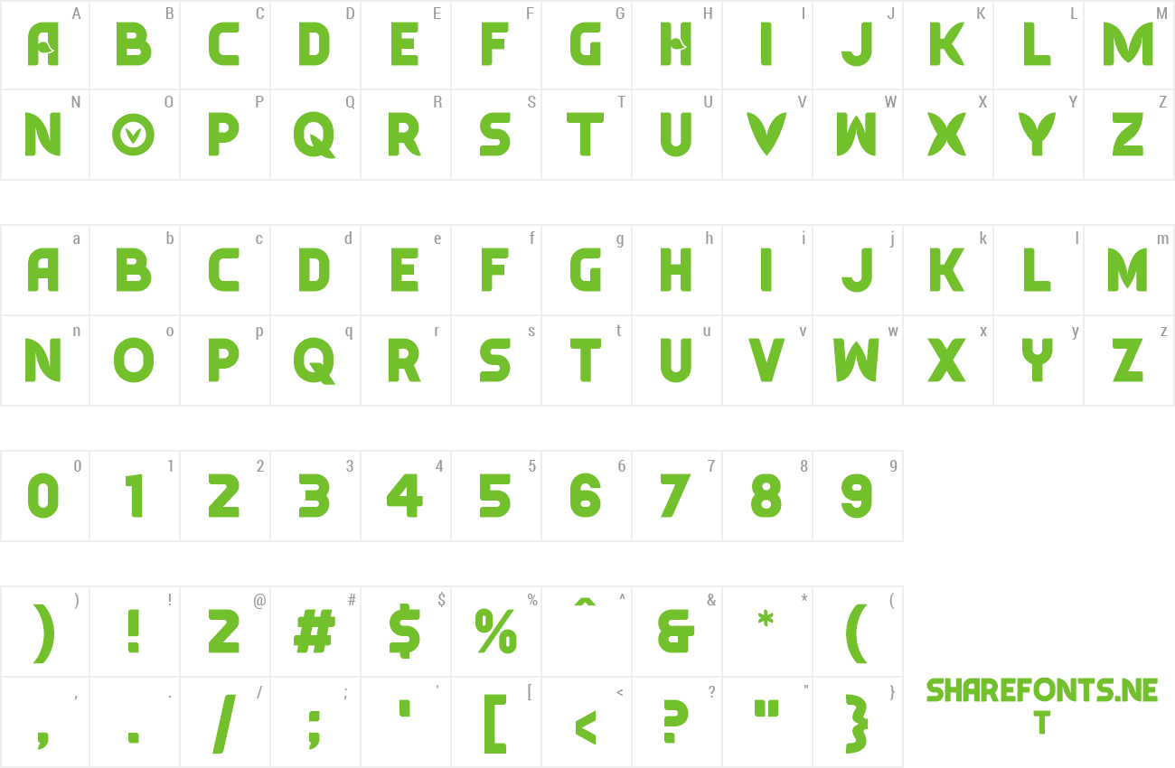 Font Typesauce preview