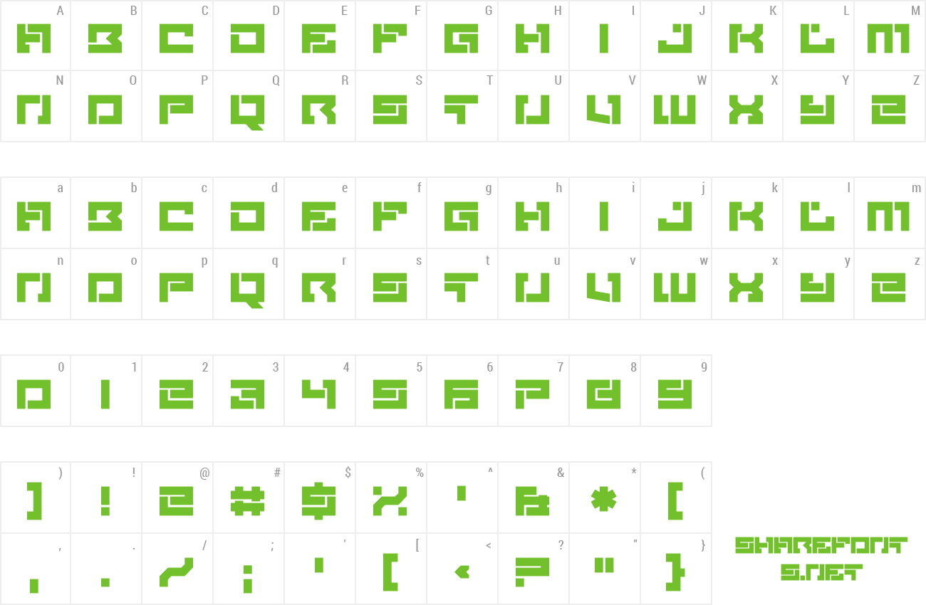 Font Brittle preview