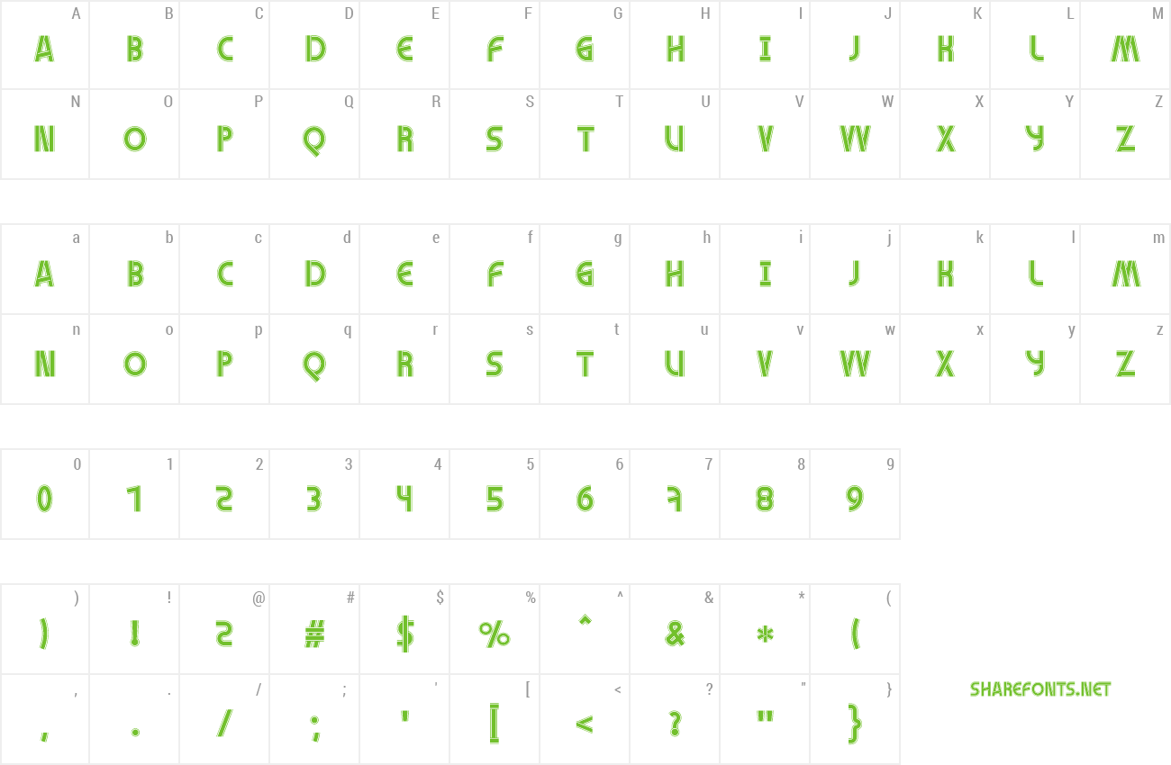 Font Brisquet preview