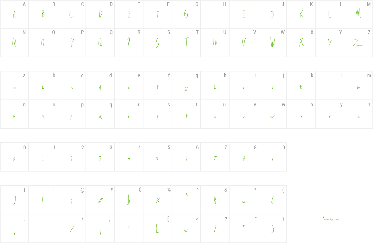 Font Delinquence preview