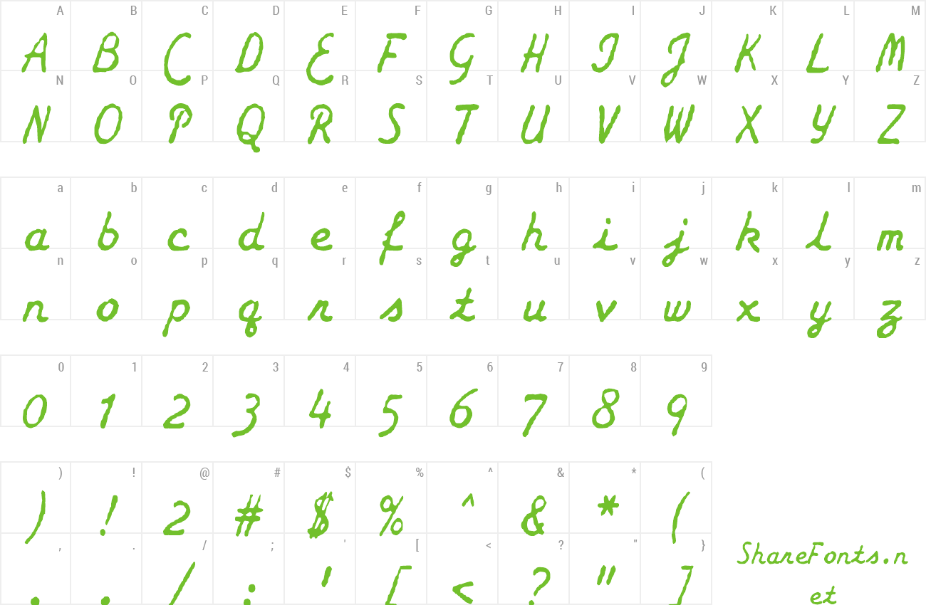 Font zai Smith-Corona Galaxie Typewriter preview