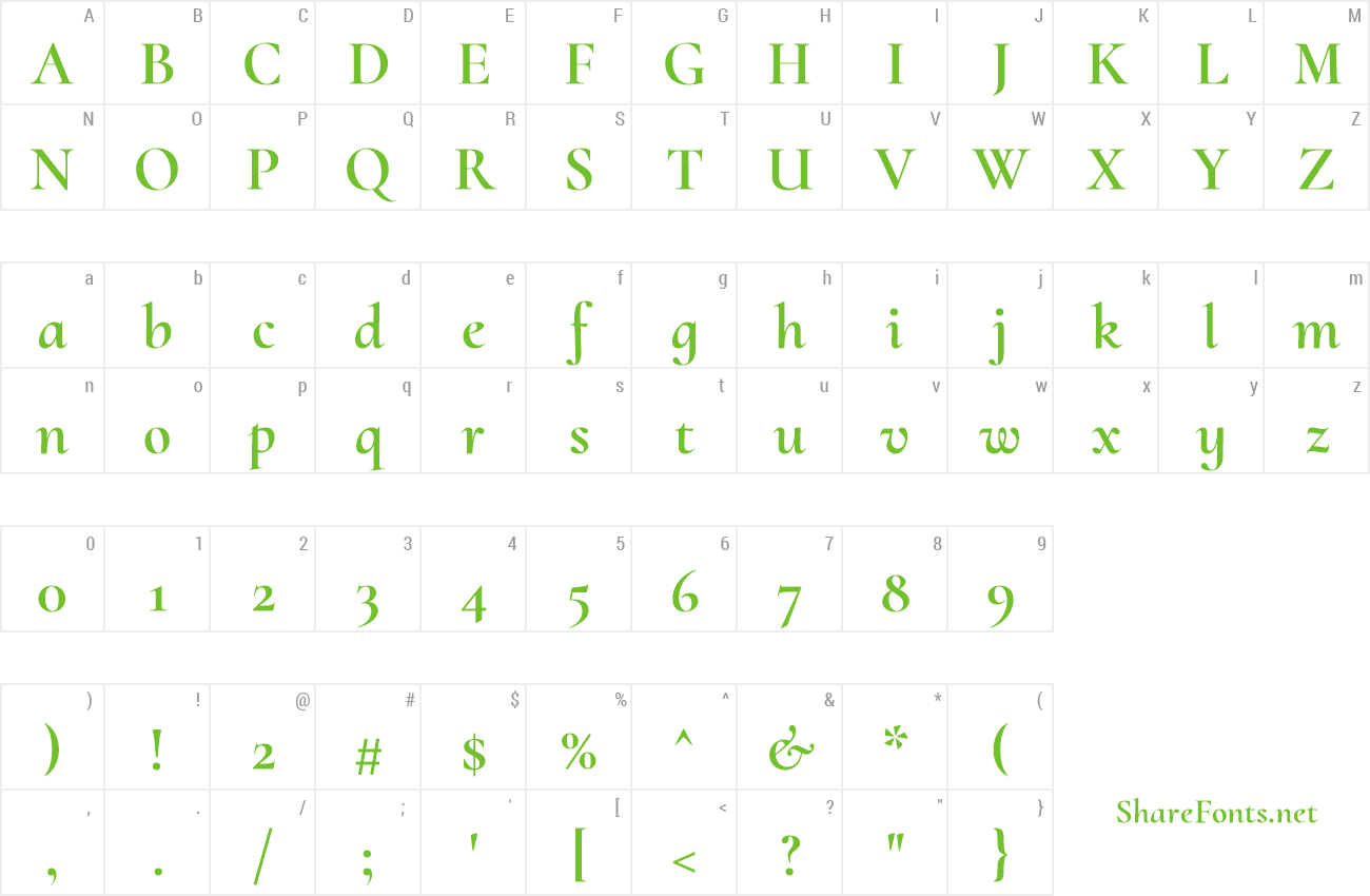 Download Free Font Cormorant Upright