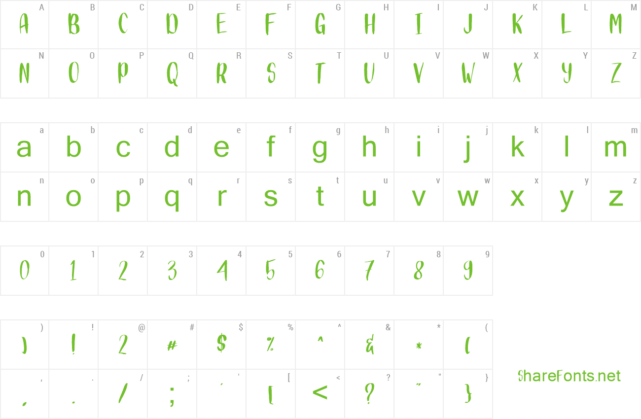 Font Diary Kidies preview