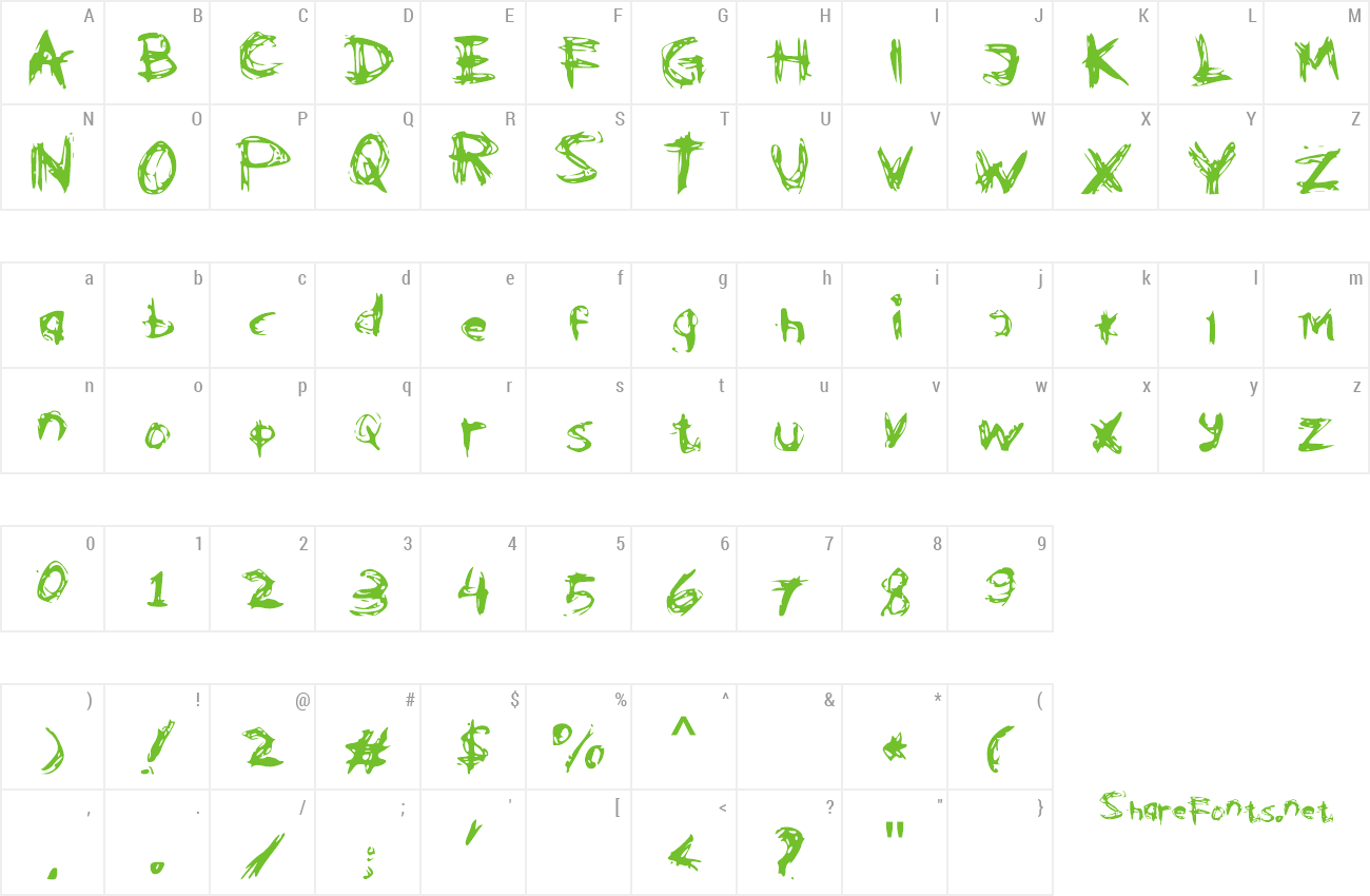 Font Klepto Opera Grunge preview