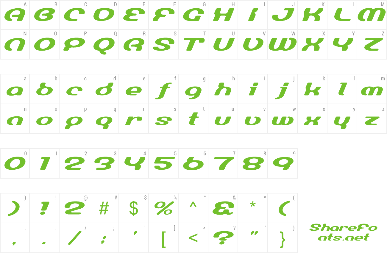 Font Lumine Sign preview