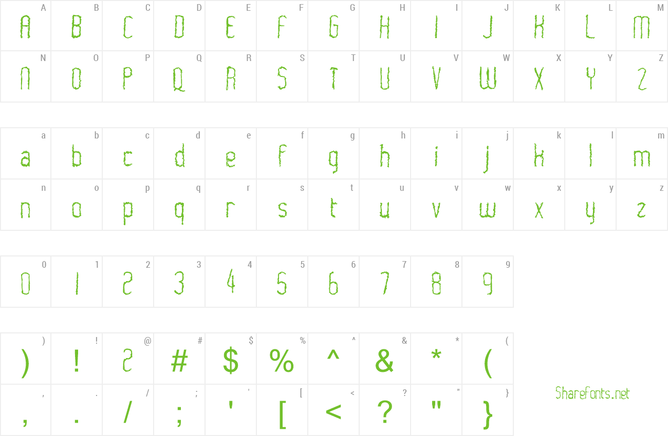 Font World Shocker preview