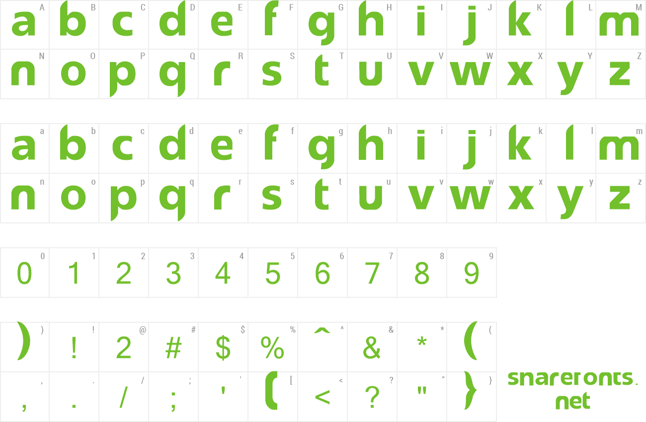 Font Reason System preview