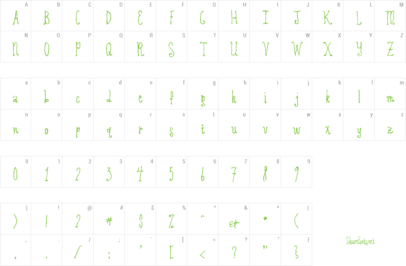 Font Revolving Door preview