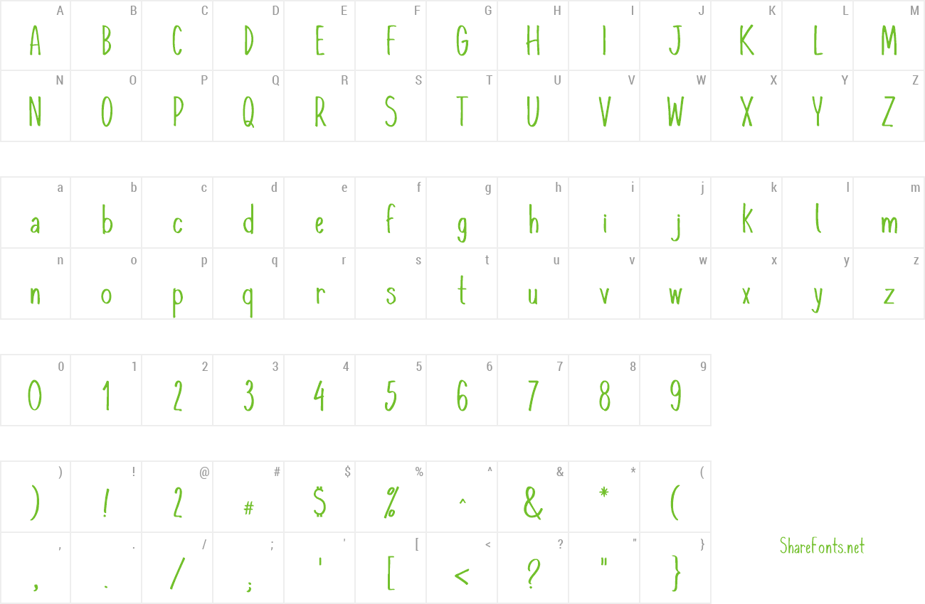 Font Komix Con preview