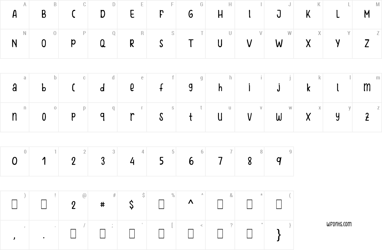 Download Free Font Winter Poppins