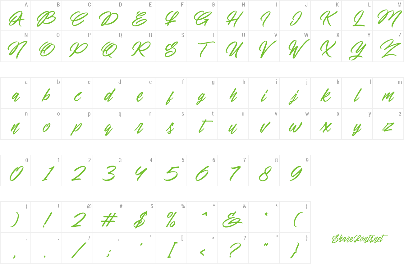 Font Eniceplay preview