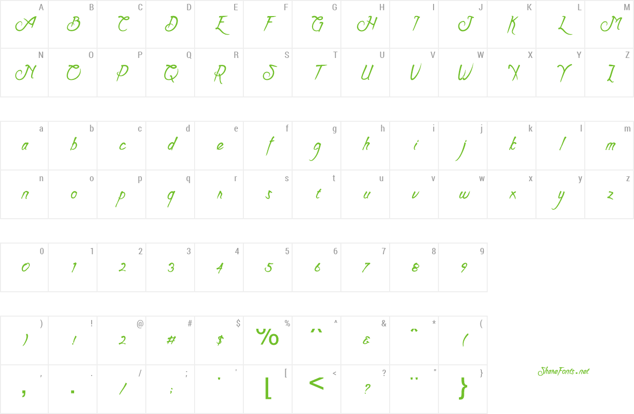 Font Bathoock preview