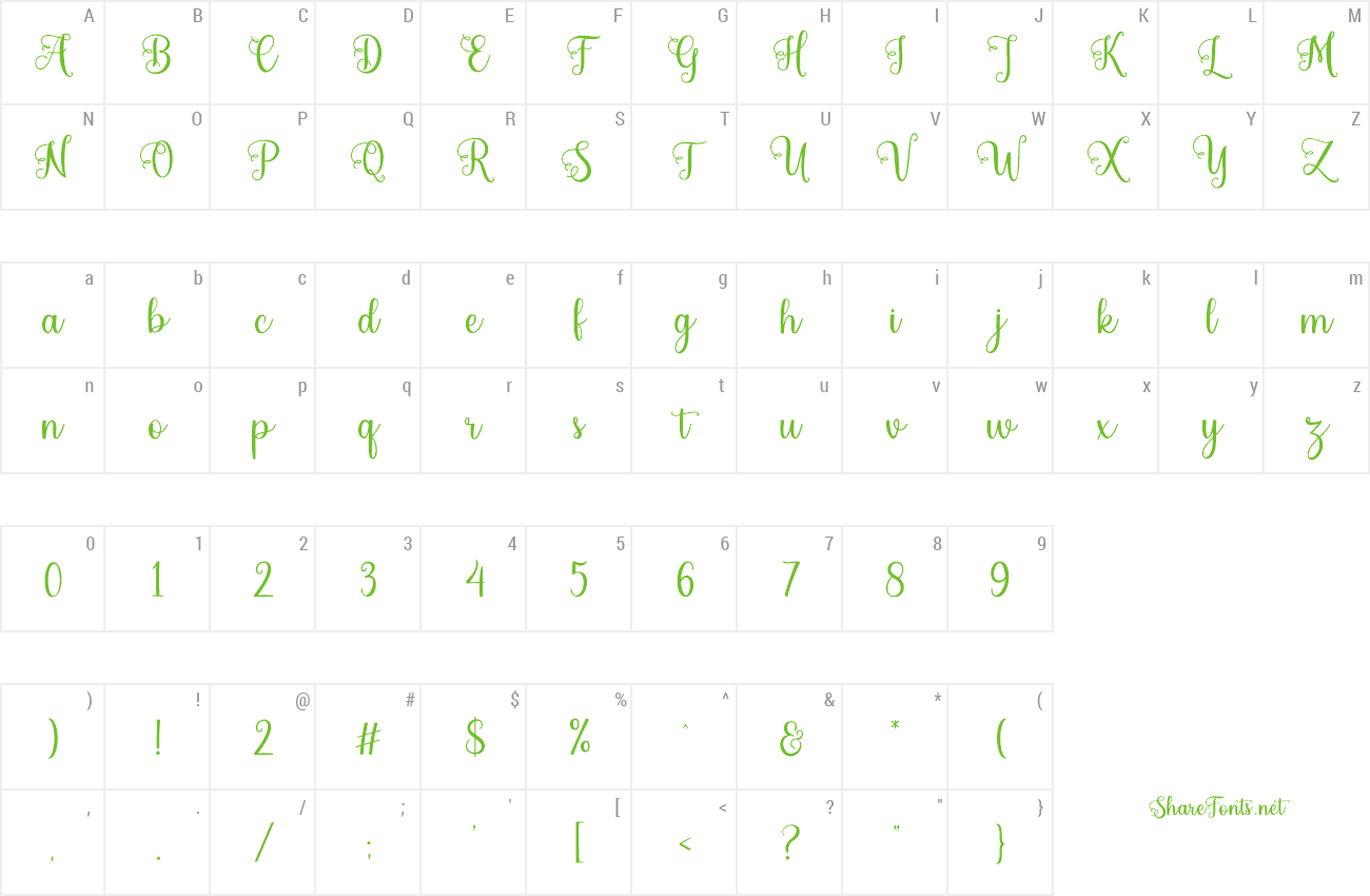 Font Britney preview