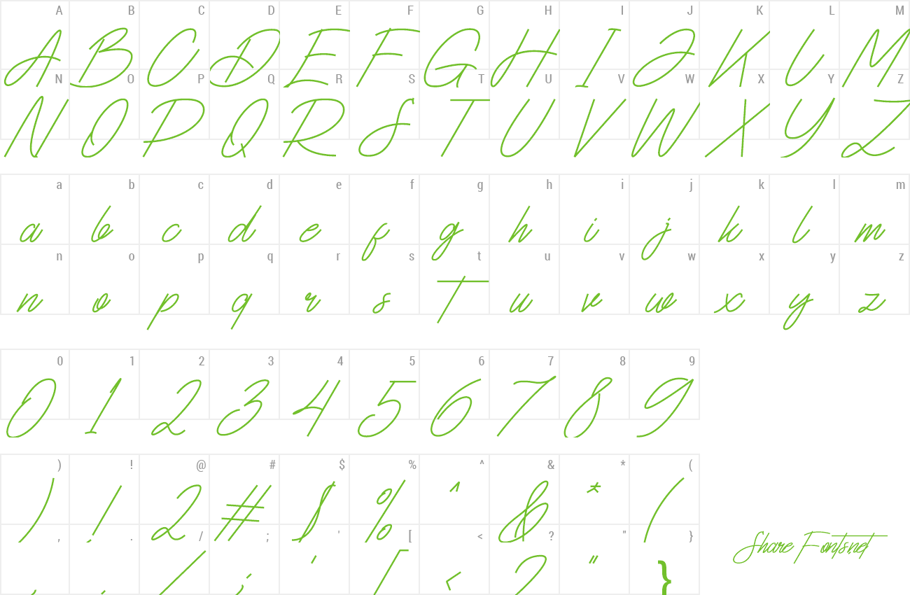 Font Dhestora preview