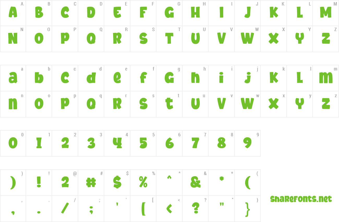 Font Maverlo preview