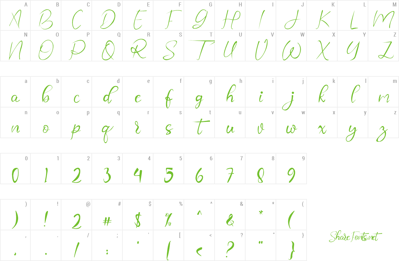 Font Royalisa preview