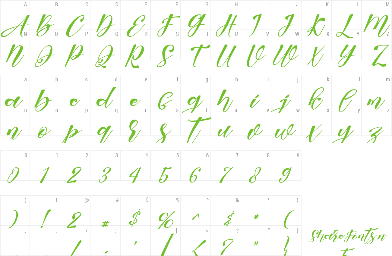 Font Wondrous preview