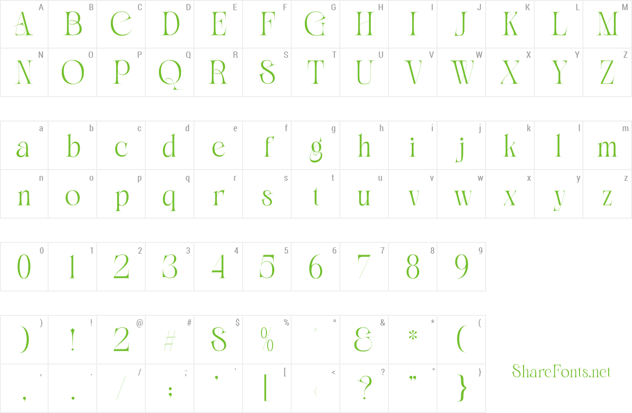 Font Fashion Wacks preview