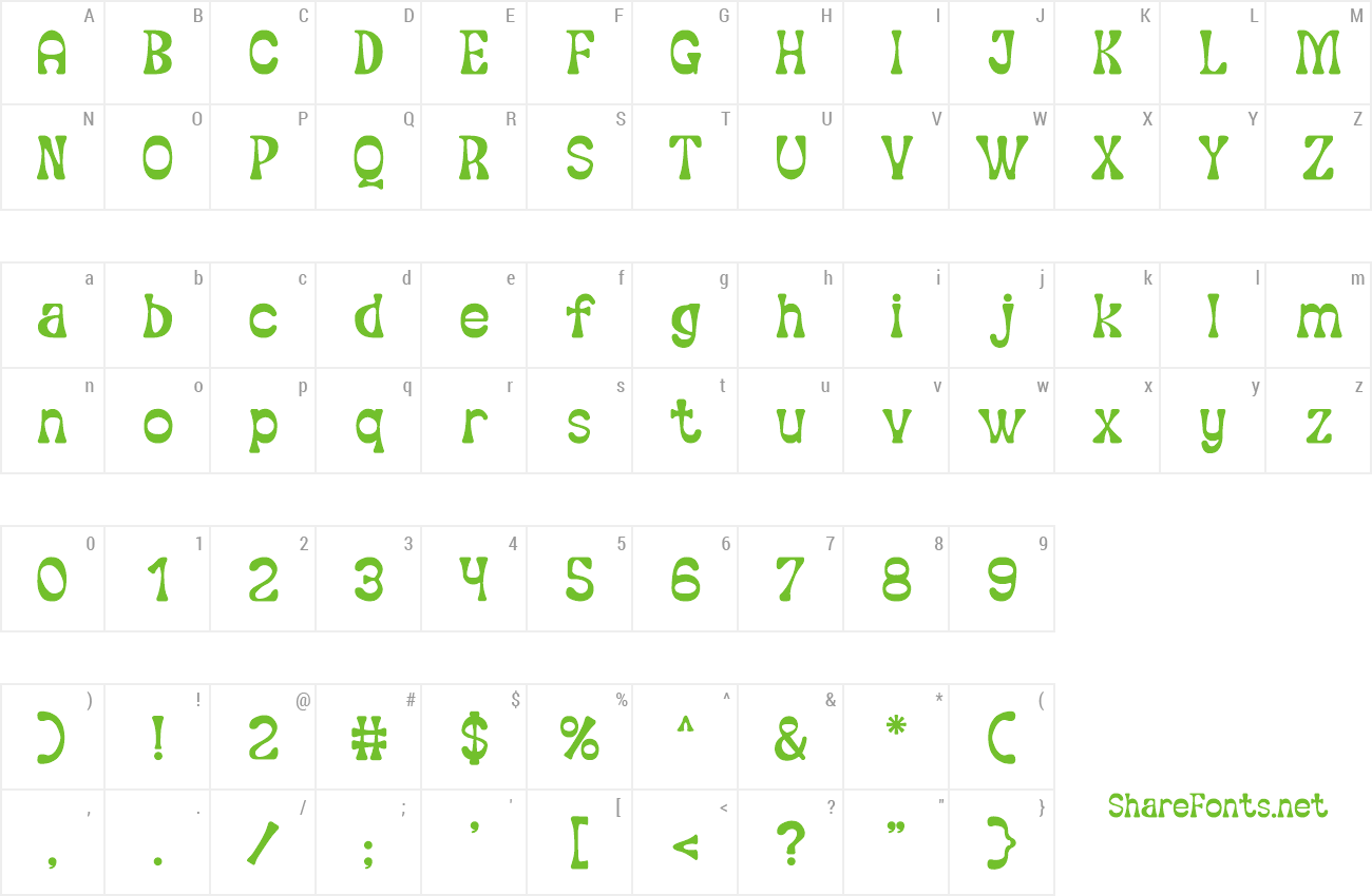 Font Funkorama preview