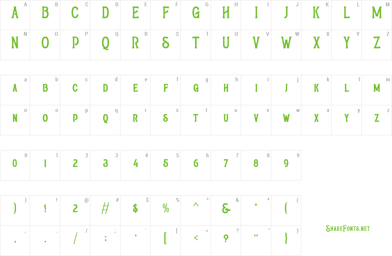 Font Galmoru preview