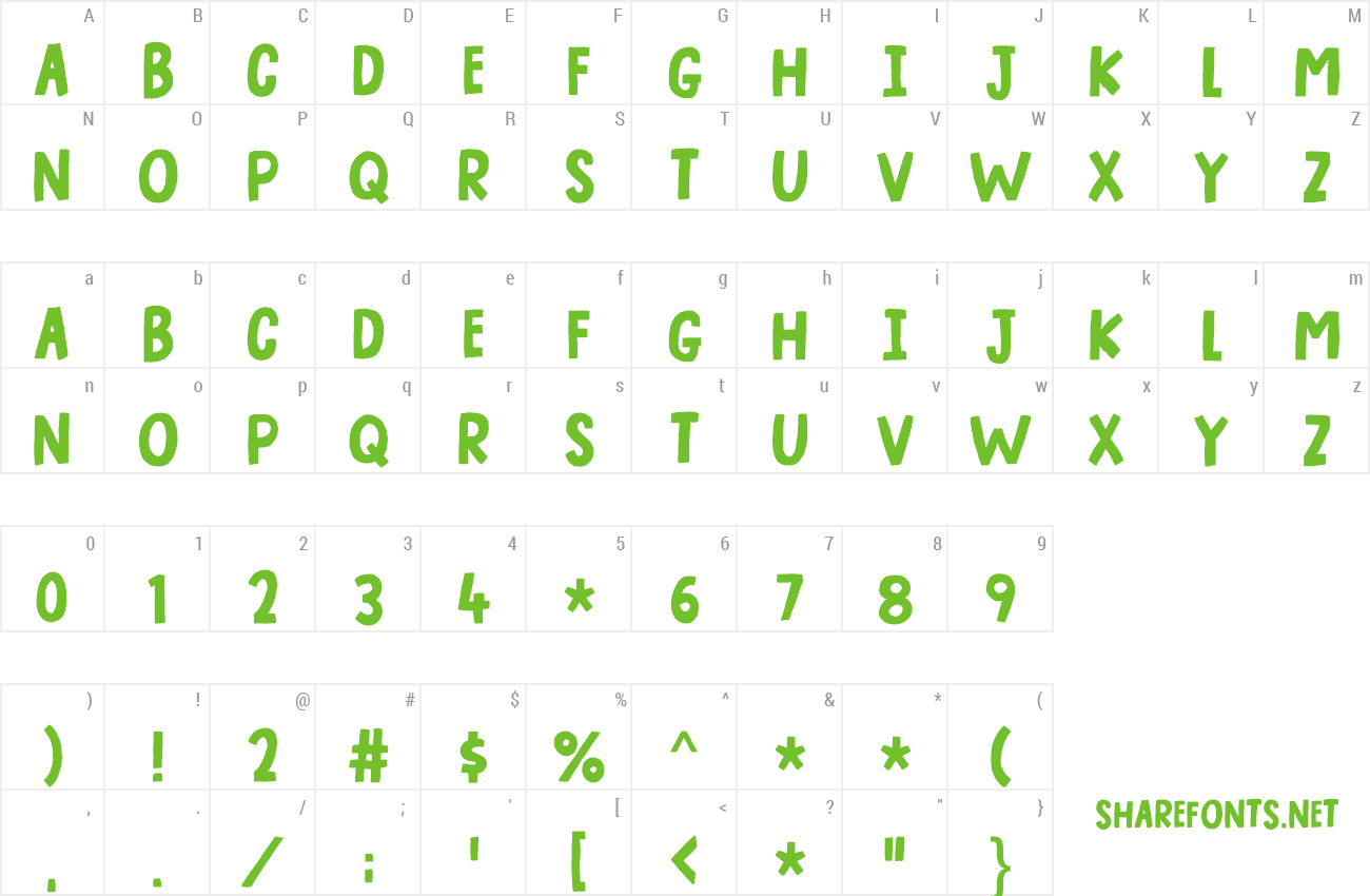 Font Limited Budget preview