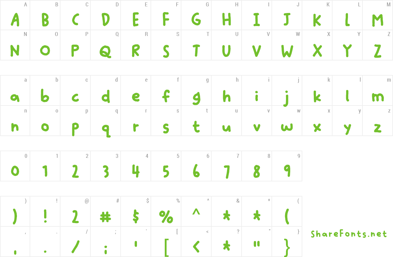 Font Quote Note preview