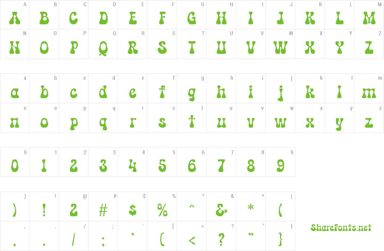 Font Retro Cool preview