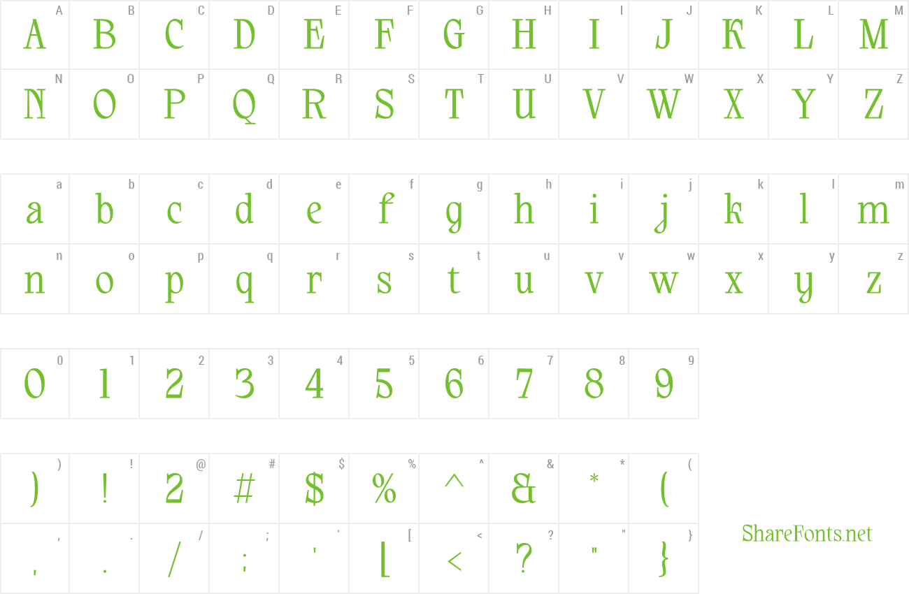 Font Stockers preview