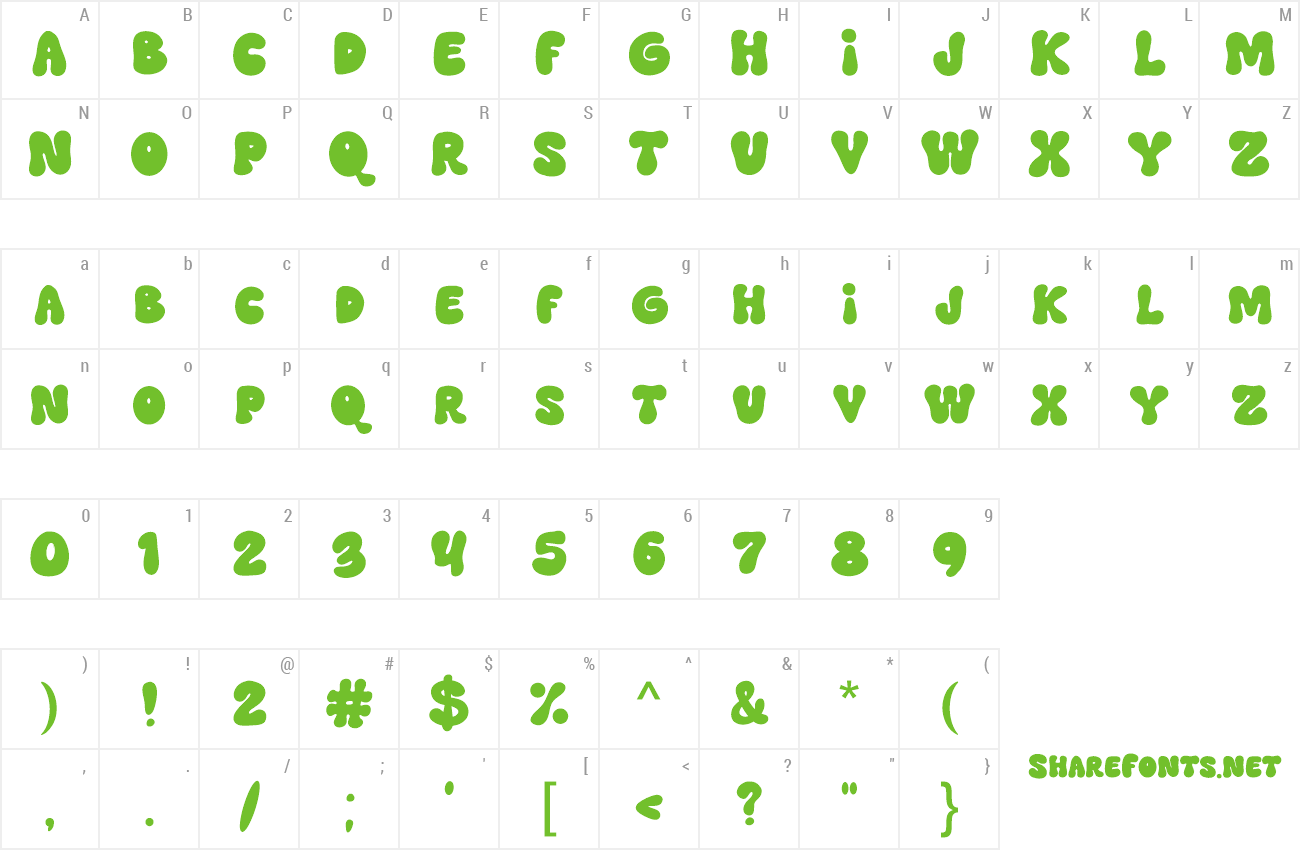 Font Baking Sauce preview