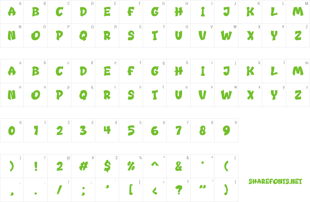 Font Broadmen preview