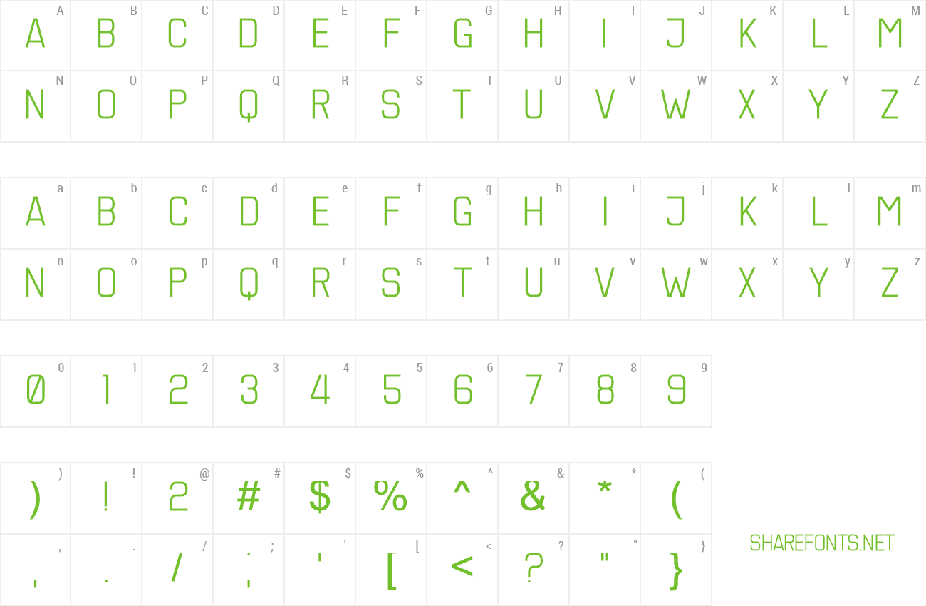 Font Devotee preview