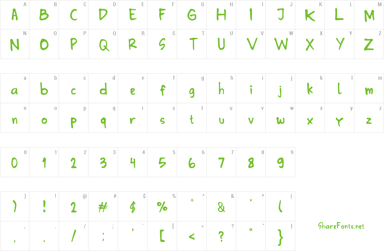 Font Kamalla preview