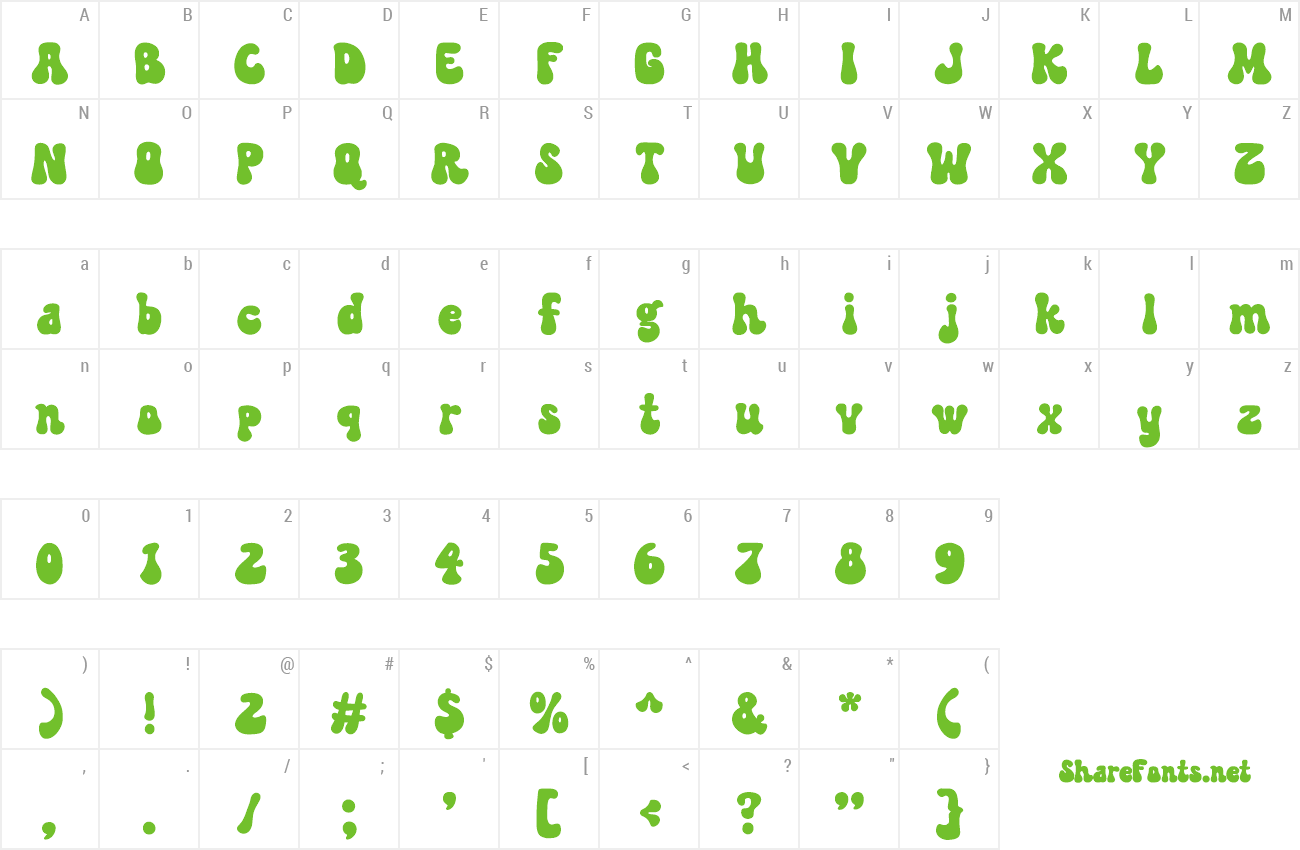 Font Kindnes preview