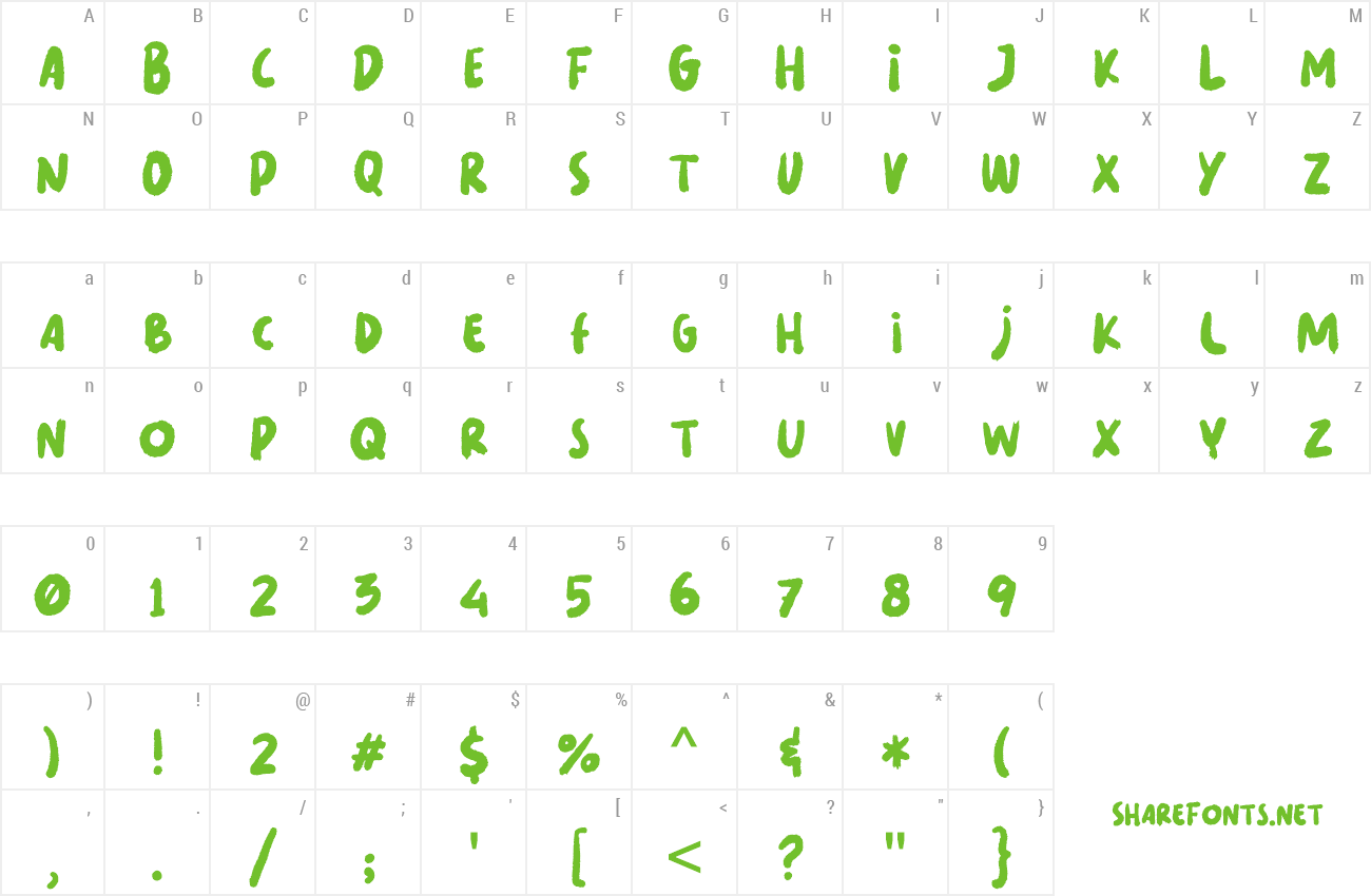 Font Les Noir preview