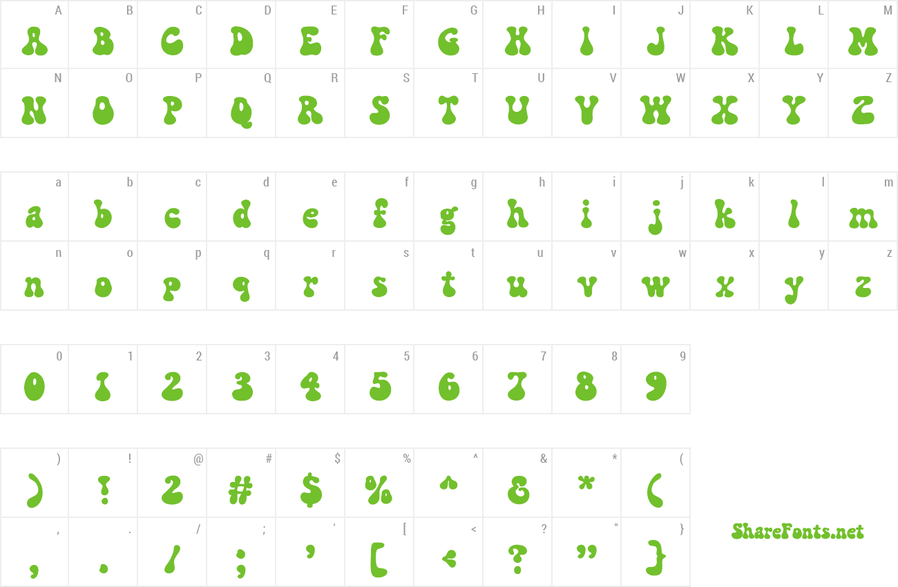 Font Madisoon preview